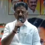 சாலை மறியலில் ஈடுபட்ட ஓ.பன்னீர்செல்வம் கைது செய்யப்படும் காட்சி