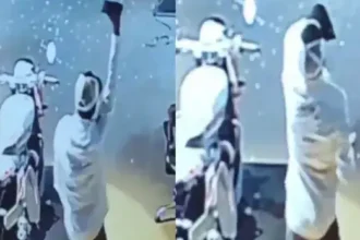 திருடச் சென்ற இடத்தில் 'லுங்கி டான்ஸ்' ஆடும் நபர்