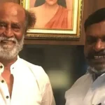 நடிகர் ரஜினிகாந்த் வாழ்த்து தெரிவிக்கும் புகைப்படம்