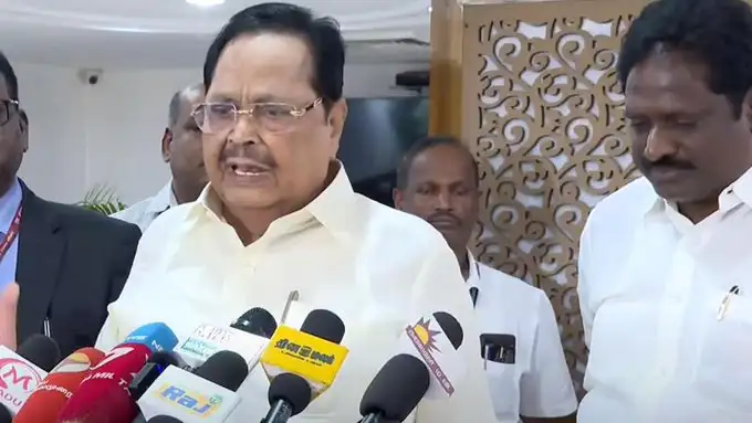 திமுக பொதுச்செயலாளர் துரைமுருகன்