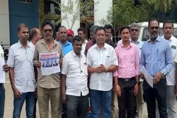 திருப்பூரில் நிதி மோசடி செய்த அலுவலகம் பூட்டப்பட்டு தலைமறைவான நிறுவன உரிமையாளர்கள்