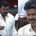 சட்டமன்றத்தில் பேசும் முதல்வர் விஜய் மற்றும் தவெக எம்.எல்.ஏ.