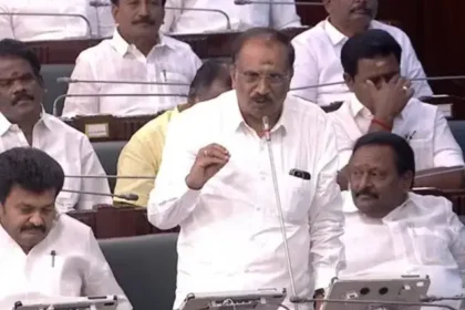 தமிழக சட்டமன்றத்தில் தொகுதி மறுவரையறை தீர்மானம் குறித்த விவாதம்