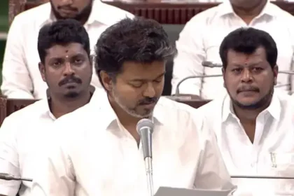 தமிழக சட்டப்பேரவையில் முதல்வர் விஜய் கொண்டுவந்த தொகுதி மறுவரையறை எதிர்ப்பு தீர்மானம் நிறைவேற்றம்