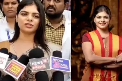 கவுண்டம்பாளையம் சட்டமன்ற உறுப்பினர் கனிமொழி சந்தோஷ்