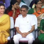 முதலமைச்சர் விஜய் மற்றும் நடிகை த்ரிஷா சுதந்திர தின விழாவில் பங்கேற்பு