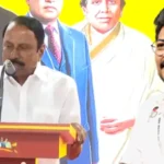 அமைச்சர் செங்கோட்டையன் தவெக கூட்டத்தில் உரையாற்றுகிறார்