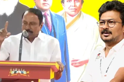 அமைச்சர் செங்கோட்டையன் தவெக கூட்டத்தில் உரையாற்றுகிறார்