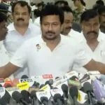 எதிர்க்கட்சித் தலைவர் உதயநிதி ஸ்டாலின் பேட்டியளிக்கிறார்