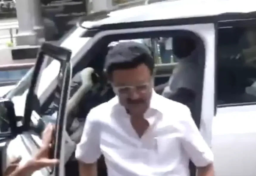 திமுக தலைவர் மு.க.ஸ்டாலின் அண்ணா அறிவாலயம் வருகை