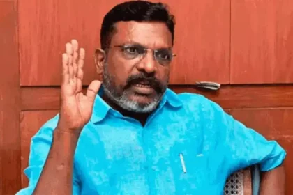 விடுதலை சிறுத்தைகள் கட்சி தலைவர் திருமாவளவன்