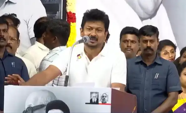 எதிர்கட்சித் தலைவர் உதயநிதி ஸ்டாலின்