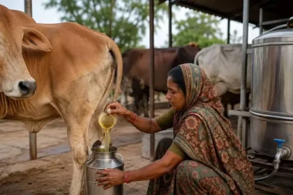 உத்தரப் பிரதேச அரசு பசு சிறுநீர் கொள்முதல் செய்யும் திட்டம்