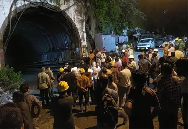 உத்தராகண்ட் சுரங்க விபத்து நடைபெற்ற பகுதி