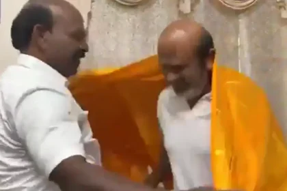 நடிகர் வாகை சந்திரசேகர் மற்றும் முன்னாள் அமைச்சர் மா.சுப்பிரமணியன் நேரில் சந்திப்பு