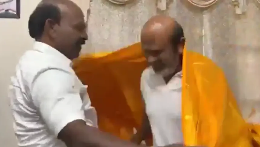 நடிகர் வாகை சந்திரசேகர் மற்றும் முன்னாள் அமைச்சர் மா.சுப்பிரமணியன் நேரில் சந்திப்பு