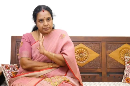 தேசிய பாஜக மகளிரணி தலைவர் வானதி சீனிவாசன்