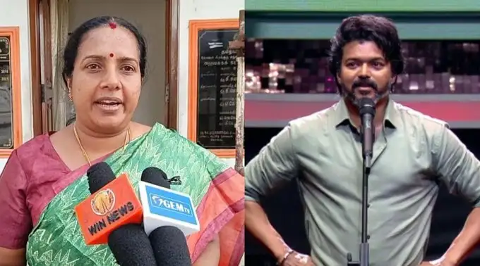 வானதி சீனிவாசன் செய்தியாளர் சந்திப்பில் பேசுகிறார்
