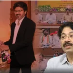 தி.மு.க நாடாளுமன்ற உறுப்பினர் தயாநிதி மாறன் செய்தியாளர்களை சந்திக்கும் காட்சி