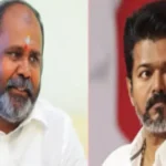 முன்னாள் அமைச்சர் ஆர்.பி.உதயகுமார் செய்தியாளர் சந்திப்பில் பேசுகிறார்
