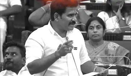 அமைச்சர் நிர்மல் குமார் சட்டப்பேரவையில் பேசுகிறார்