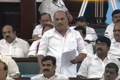 திமுக எம்.எல்.ஏ. துரை சந்திரசேகர் சட்டப்பேரவையில் பேசுகிறார்