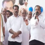 தமிழ்நாடு காங்கிரஸ் கமிட்டி தலைவர் மாணிக்கம் தாகூர் செய்தியாளர்களிடம் பேசுகிறார்