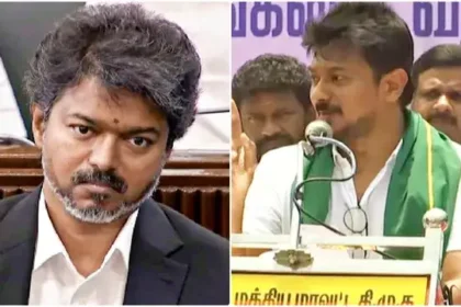 தி.மு.க. இளைஞரணி செயலாளர் உதயநிதி ஸ்டாலின் கண்டன ஆர்ப்பாட்டத்தில் உரையாற்றுகிறார்