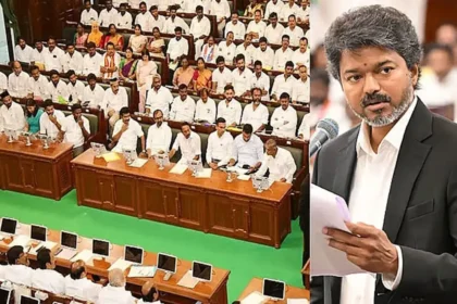 தமிழக சட்டசபையில் முதல்வர் விஜய் உரையாற்றுகிறார்