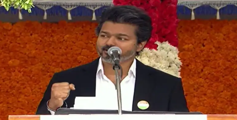 முதல்வர் விஜய் சுதந்திர தின உரையாற்றுகிறார்