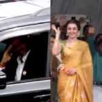 முதலமைச்சர் விஜய்க்கு கையசைத்து டாடா காட்டும் நடிகை திரிஷா