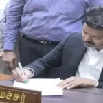 தமிழ்நாடு முதலமைச்சர் விஜய் கடிதம் எழுதுகிறார்
