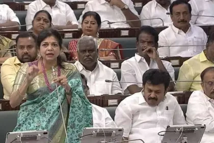 பா.ம.க. எம்.எல்.ஏ. சவுமியா சட்டசபையில் பேசுகிறார்
