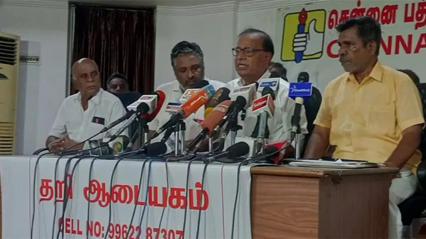 நெசவாளர்களின் நலன் குறித்து தமிழக அரசுக்கு கோரிக்கை வைக்கும் சி. சண்முகம்