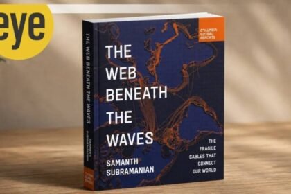 பத்திரிகையாளர் சமந்த் சுப்ரமணியன் எழுதிய 'அலைகளுக்கு அடியிலுள்ள வலை' புத்தகத்தின் அட்டைப்படம்