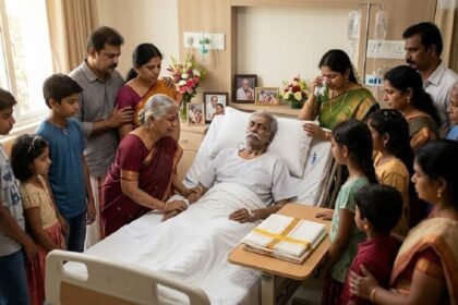ஒருவர் உயில் எழுதும் காட்சி