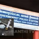 சென்னை அரசு ஸ்டான்லி பொது மருத்துவமனையில் சிகிச்சை பெறும் இளைஞர்