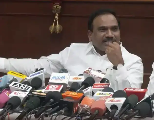திமுக எம்பி ஆ.ராசா