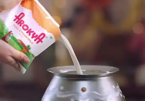 ஆரோக்கியா பால் விலை உயர்வு குறித்த செய்தி