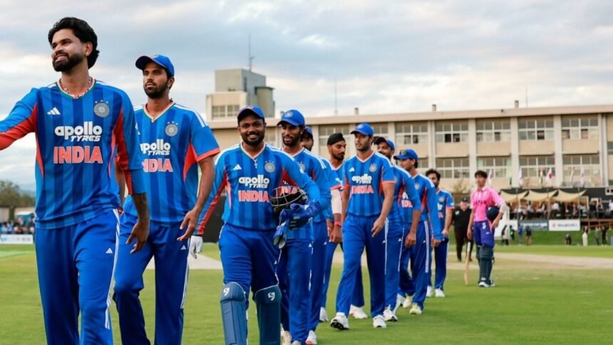 ஆசிய விளையாட்டுப் போட்டியில் மழை காரணமாக ரத்து செய்யப்பட்ட கிரிக்கெட் மைதானம்