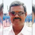 அரசுப் பேருந்து ஓட்டுநர் வெங்கடசாமி உருவப்படம்