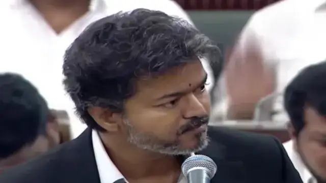 சட்டப்பேரவையில் பேசும் முதலமைச்சர் விஜய்
