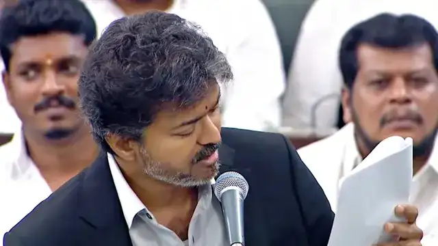 தமிழக சட்டமன்றத்தில் முதல்வர் விஜய்