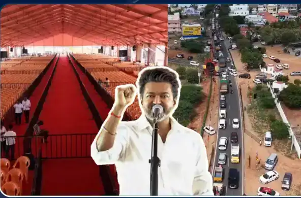 முதல்வர் விஜய் தாராபுரத்தில் தேர்தல் பிரச்சாரம்