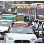 கோவையில் போக்குவரத்து மாற்றங்கள் குறித்த அறிவிப்பு பலகை