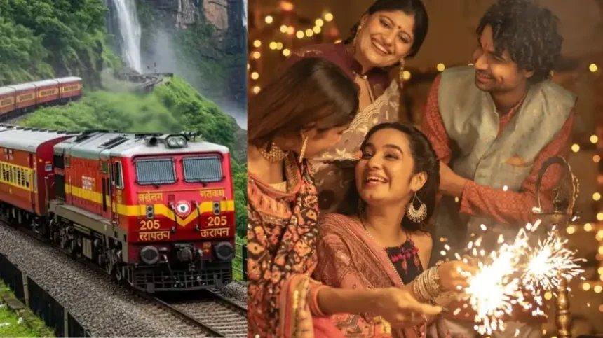 தீபாவளி பண்டிகைக்காக ரயில் டிக்கெட் முன்பதிவு செய்யும் பயணிகள்
