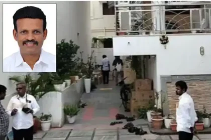 திமுக எம்பி அண்ணாதுரை தொடர்புடைய இடங்களில் லஞ்ச ஒழிப்புத்துறை அதிகாரிகள் சோதனை