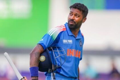 இந்திய கிரிக்கெட் வீரர் ஹர்திக் பாண்டியா