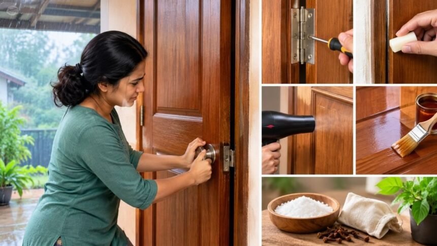 வீட்டு கதவு இறுக்கமடைவதைத் தடுக்கும் வழிமுறைகள்