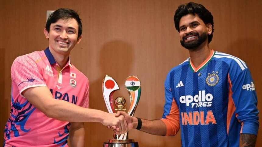 இந்தியா மற்றும் ஜப்பான் கிரிக்கெட் அணிகள் மோதும் டி20 போட்டி